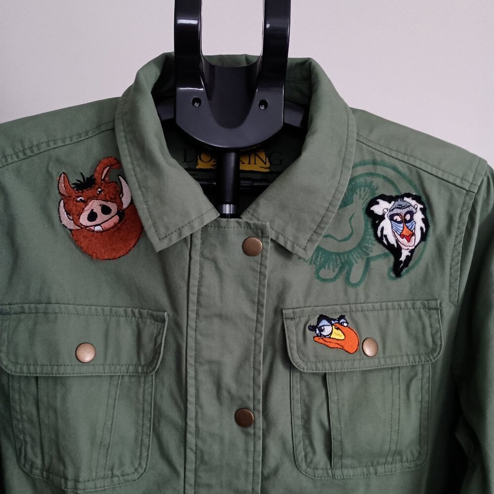 Disney Lion King Embroidered Coat Womens Medium - Picture 14 of 16